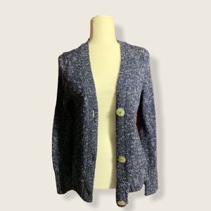 WindiRiver Blue Button Up Cardigan